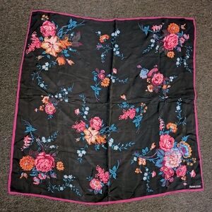 Pendleton Silk Floral Scarf 30" X 30"